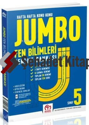 Model Eğitim Yayıncılık 5. Sınıf Jumbo Fen Bilimleri Deneme Bankası | 