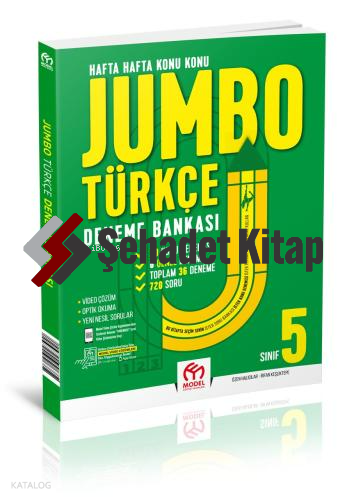 Model Eğitim Yayıncılık 5.Sınıf Jumbo Türkçe Deneme