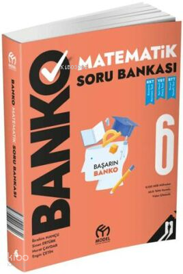 Model Eğitim Yayıncılık 6. Sınıf Banko Matematik Soru Bankası