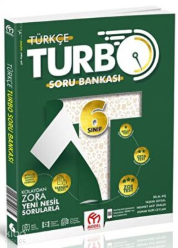 Model Eğitim Yayıncılık 6. Sınıf Turbo Türkçe Soru Bankası | Kolektif 