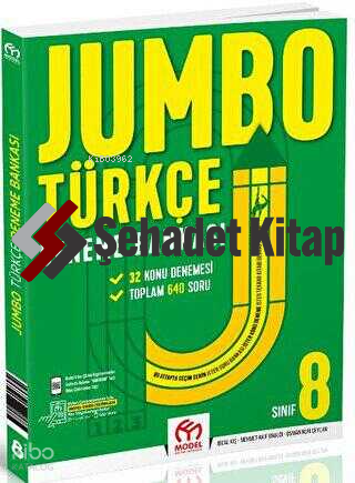 Model Eğitim Yayıncılık 8.Sınıf Jumbo Türkçe Deneme Bankası