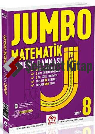 Model Eğitim Yayıncılık 8. Sınıf Matematik Jumbo Deneme Bankası