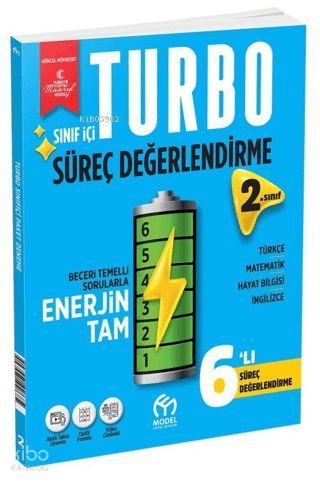 Model Eğitim Yayınları 2. Sınıf Turbo Sınıf İçi 6'lı Süreç Değerlendir