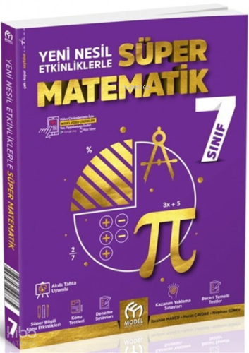 Model Eğitim Yayınları 7. Sınıf Süper Matematik | İbrahim Mançu | Mode