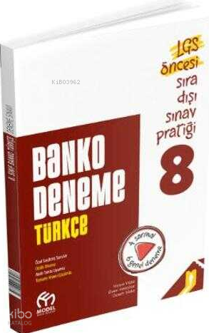 Model Eğitim Yayınları 8. Sınıf Banko Deneme Türkçe | Kolektif | Model