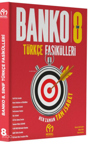 Model Yayınları 8.Sınıf Banko Türkçe Fasikülleri | Hülya Yıldızlı | Mo
