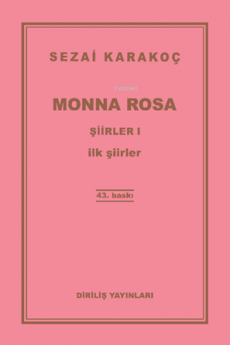 Monna Rosa Şiirler - I