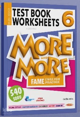 More & More 6. Sınıf Test Book Worksheets | Kolektif | More & More (Ha