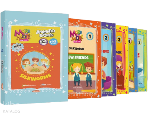 More & More Hikaye Seti Kutulu (5 Kitap)