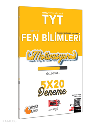 Motivasyon TYT Fen Bilimleri 5x20 Deneme