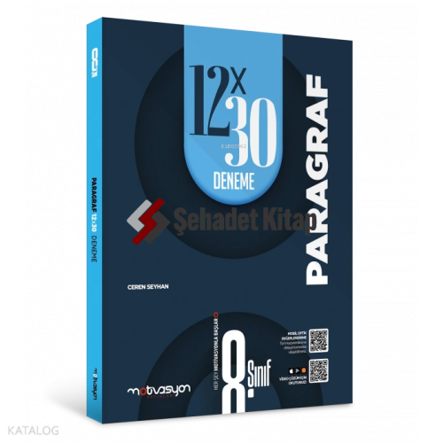 Motivasyon Yayınevi 8. Sınıf 30'lu Paragraf Denemeleri