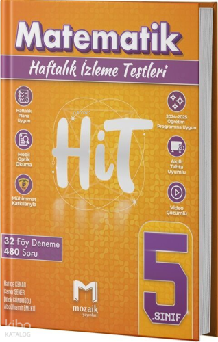 Mozaik Yayınları 5. Sınıf Matematik HİT 32 Deneme