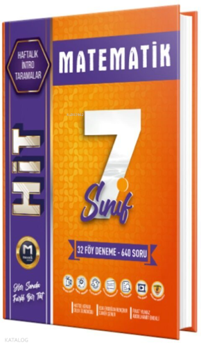 Mozaik Yayınları 7. Sınıf Matematik Hit 32 lı Deneme | Kolektif | Moza