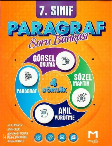 Mozaik Yayınları 7. Sınıf Paragraf Soru Bankası | Kolektif | Mozaik (B