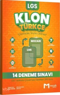 Mozaik Yayınları 8. Sınıf LGS Türkçe Klon 14 Deneme | Bilhan Uğurlu | 