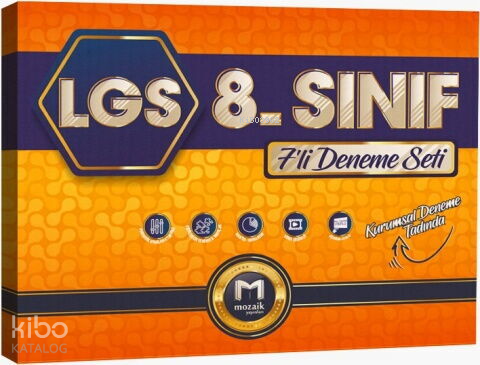 Mozaik Yayınları 8. Sınıf Mozaik 7 li Deneme Seti | Kolektif | Mozaik 