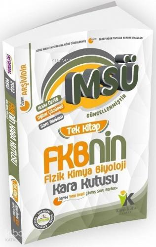 MSÜ FKBNİN (Fizik Kimya Biyoloji) Kara Kutusu TEK KİTAP Konu Özetli Dijital Çözümlü Soru Bankası