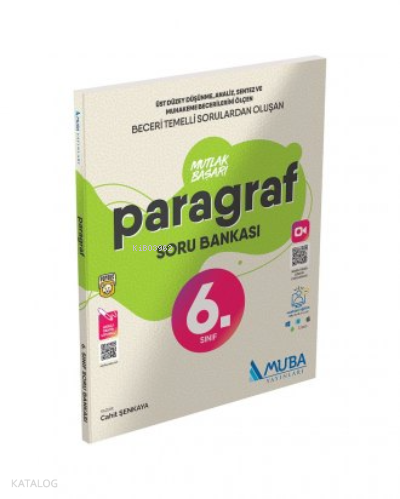Muba 1752 MB 6.Sınıf Paragraf Soru Bankası | Kolektif | Muba Yayınları