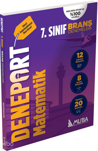 Muba 7. Sınıf Deneport Matematik Branş Denemesi