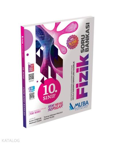 Muba Yayınları 10. Sınıf Fizik Soru Bankası Muba
