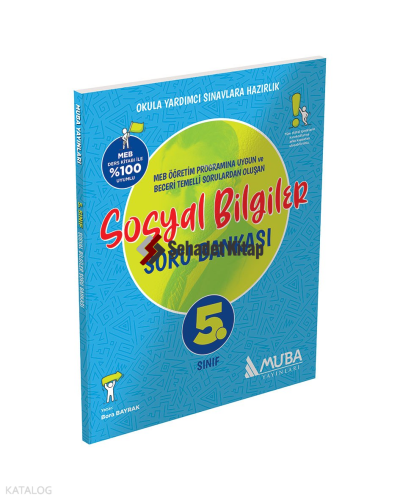 Muba Yayınları 5. Sınıf Sosyal Bilgiler Soru Bankası