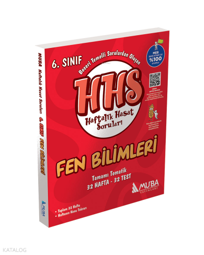 Muba Yayınları 6. Sınıf Fen Bilimleri Haftalık Hasat Soruları (HHS)