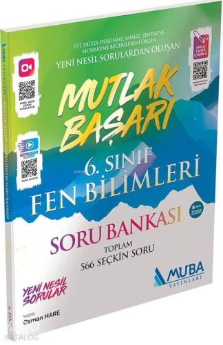 Muba Yayınları 6. Sınıf Fen Bilimleri Mutlak Başarı Soru Bankası Muba