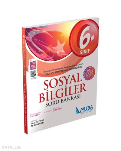 Muba Yayınları 6. Sınıf Sosyal Bilgiler Soru Bankası Muba
