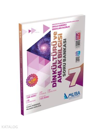 Muba Yayınları 7. Sınıf Din Kültürü ve Ahlak Bilgisi Soru Bankası Muba