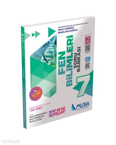 Muba Yayınları 7. Sınıf Fen Bilimleri Soru Bankası Muba