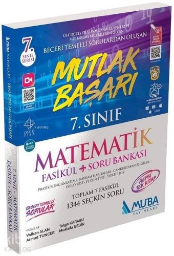Muba Yayınları 7. Sınıf Matematik Mutlak Başarı Fasikül ve Soru Bankası Muba