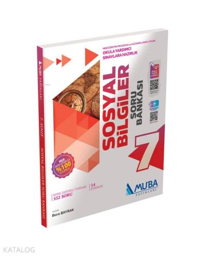 Muba Yayınları 7. Sınıf Sosyal Bilgiler Soru Bankası Muba