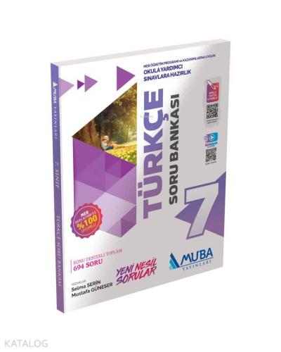Muba Yayınları 7. Sınıf Türkçe Soru Bankası Muba