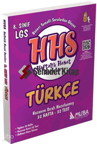 Muba Yayınları 8. Sınıf Türkçe Haftalık Hasat Soruları