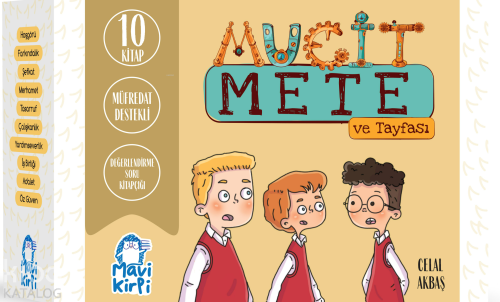 Mucit Mete Ve Tayfası - 3 Sınıf Hikaye Seti (10 Kitap) | Celal Akbaş |