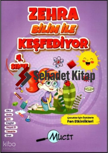 Mucit Yayınları 4.Sınıf Zehra Bilim ile Keşfediyor