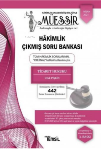 MÜESSİR Ticaret Hukuku Çıkmış Soru Bankası Çözümlü