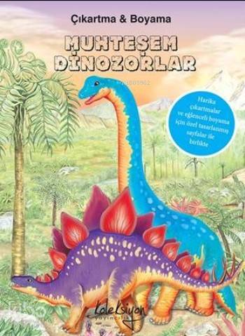 Muhteşem Dinozorlar; Çıkartma ve Boyama