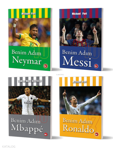 Muhteşem Golcüler Seti 1 - (4 Kitap) | Kolektif | Beyaz Balina Yayınla