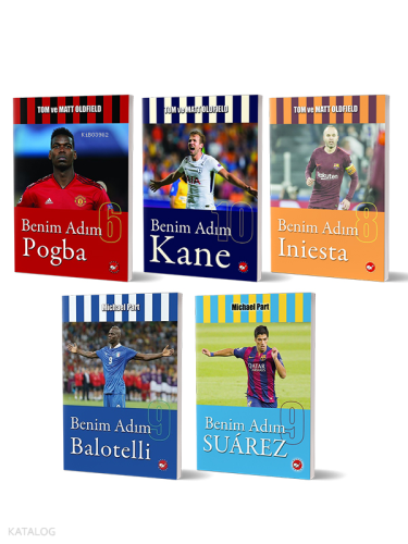 Muhteşem Golcüler Seti 3 - (5 Kitap) | Kolektif | Beyaz Balina Yayınla