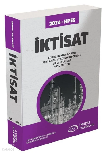 Murat 2024 KPSS A Grubu İktisat Konu Anlatımlı Murat Yayınları | Kolek