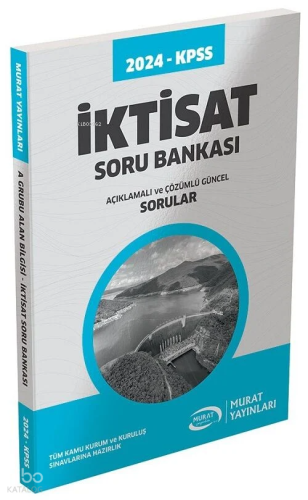 Murat 2024 KPSS A Grubu İktisat Soru Bankası Çözümlü Murat Yayınları |