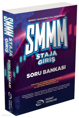 Murat SMMM Staja Giriş Soru Bankası Çözümlü Murat Yayınları | Kolektif