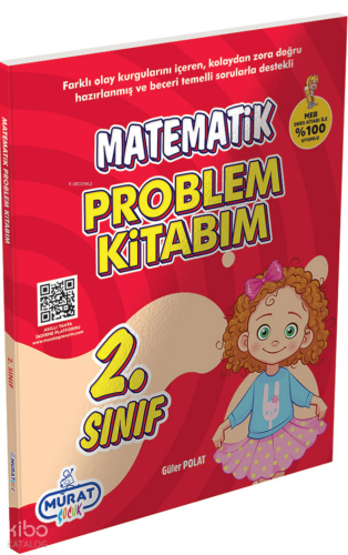 Murat Yayınları 2.Sınıf Matematik Problemler Kitabım