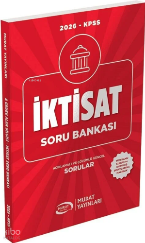 Murat Yayınları 2026 KPSS A Grubu İktisat Soru Bankası Çözümlü