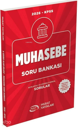 Murat Yayınları 2026 KPSS A Grubu Muhasebe Soru Bankası Çözümlü