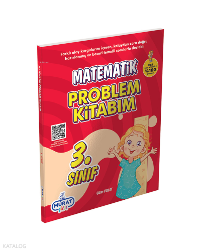 Murat Yayınları 3. Sınıf Matematik Problemler Kitabım | Kolektif | Mur