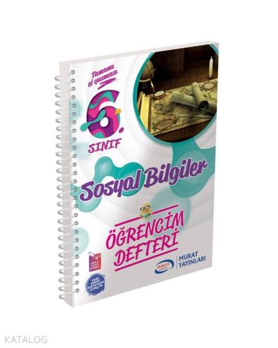 Murat Yayınları 6. Sınıf Sosyal Bilgiler Öğrencim Defteri Murat