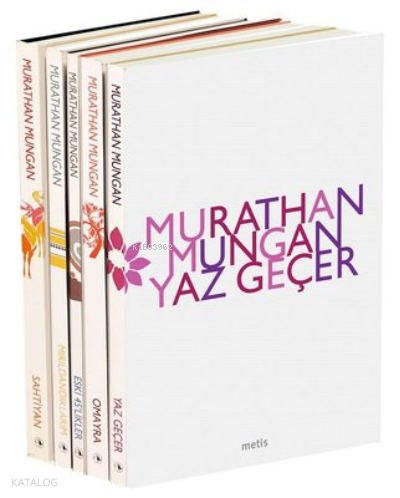 Murathan Mungan Şiir Seti - 5 Kitap Takım Hediyeli