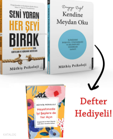 Müthiş Psikoloji Seti 2 (2 Kitap - Defter Hediyeli) | Kolektif | Deste